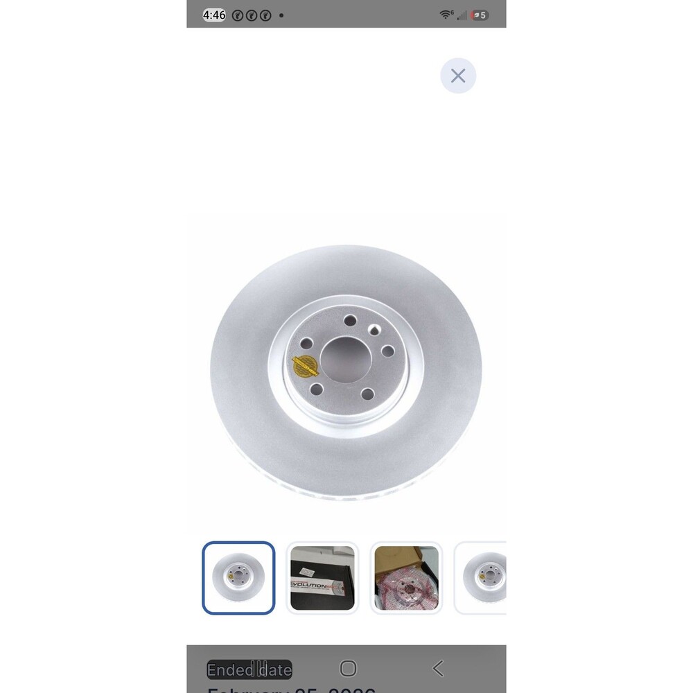 PowerStop Disc Brake Rotor for Volvo EBR1642EVC